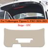 For Volkswagen VW Tiguan L PRO Allspace Car Trunk Door Anti Kick Pad Tailgate Protector Sticker Cargo Liner Interior Accessories