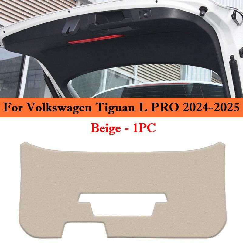 For Volkswagen VW Tiguan L PRO Allspace Car Trunk Door Anti Kick Pad Tailgate Protector Sticker Cargo Liner Interior Accessories