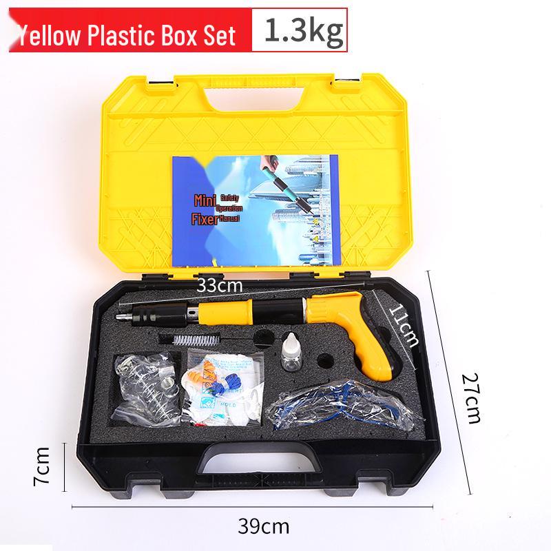 Silent Mini Ceiling Nail Gun for Carpentry & Wall Fastening