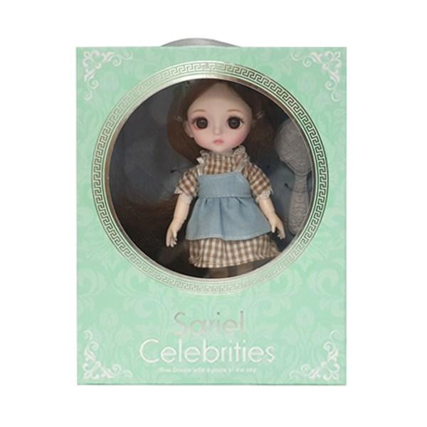 

ETIEN Sariel baby ball-jointed doll, 16cm, Jenny Brown