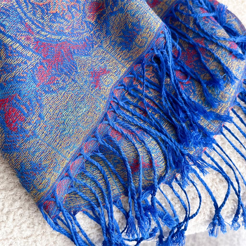 Luxury Jacquard Scarf Women Pasley Print New Wraps Pashmina Travel Poncho Warm Blanket Winter Bufanda Shawl Female Stoles