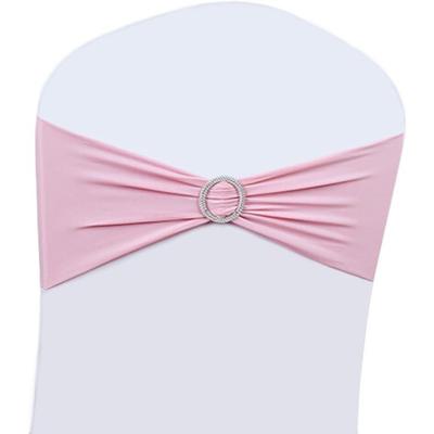 20PCS Chair Bows Wedding Chair Decorations Stretch and Sashes for Birthday Party Ceremony Bridal Baby Shower Chair Decorations
