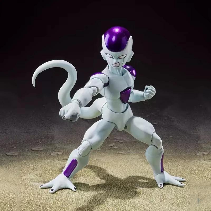 Dragon Sphere Z Shf Frieza The Fourth Form Figure Animation Frieza Action Figure POLYVINYL CHLORIDE Collector Miniature Plaything Figure Celebration