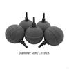 5 Pack Aquarium Air Bubbler 2 Inch Round Mineral Material for Pond Aeration