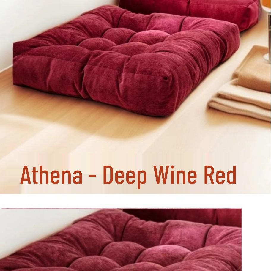Thickened Corduroy Tatami Floor Cushion for Yoga and Waist Support