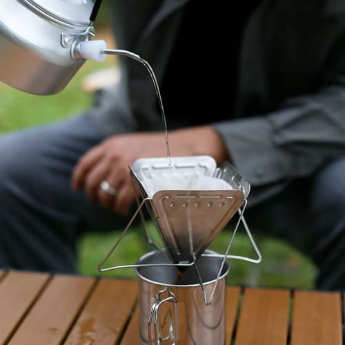 FujiFrugal Extension Spout for Coffee Kettle, Skitter Spout, Outdoor Kettle, Drip Pot, Mountain Kettle/Eagle Kettle, Kettle (Spout) with Cleaning Brus