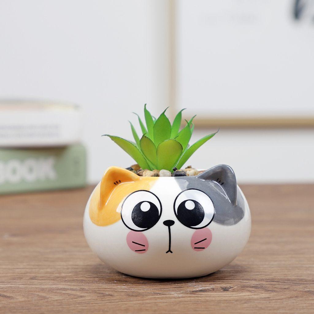 Table Decor Ornament Flower Planter Garden Supplies Bonsai Accessories Flowerpot Succulent Potted