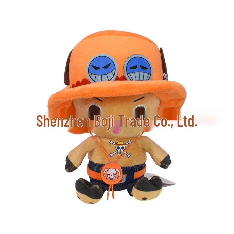 One Piece Luffy, Chopper & Zoro Plush Pendants – Creative Anime Dolls