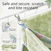 Cartoon Pattern Double-layer Hamster Hammock Breathable Squirrel Hanging Nest  for Pet Cage