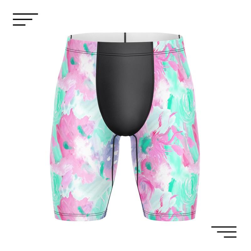 Mens Board Shorts Digital Print Quick Dry Swim Trunks Swimming Water Sports S To 3XL