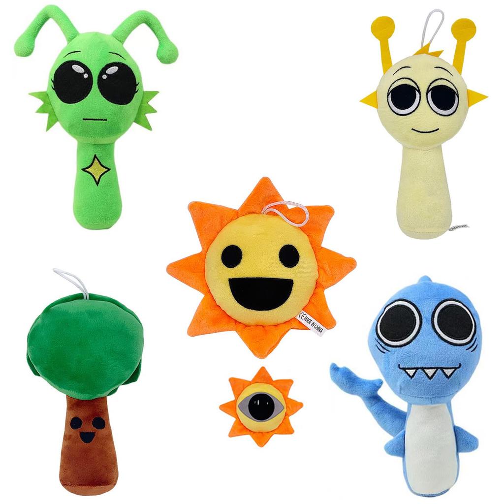 Stuffed Animal Dolls of Monster Character Doll Character Singing Monster Horror Game Moe Goods Cute Room Decoration Kids Adults Birthday Christmas