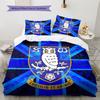 Biancheria da letto con motivo Sheffield Wednesday FC Decorazione per la casa Regalo di compleanno e festa (1 * copripiumino + 2 * federa, senza nucleo)