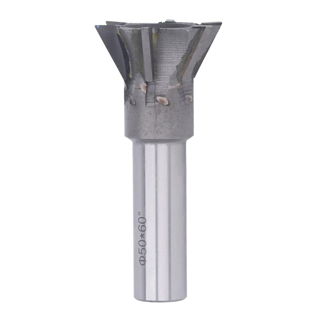 Dovetail Cutter Dovetail Cutter Quenching Cemented Carbide 6 Blades Straight Shank Milling Tool for Stainless Steel Milling Tool