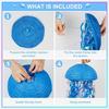 Pack of 6 Undersea Jellyfish Hangings Colorful Decorations for Sea Themed Parties and Baby Nurse Environment