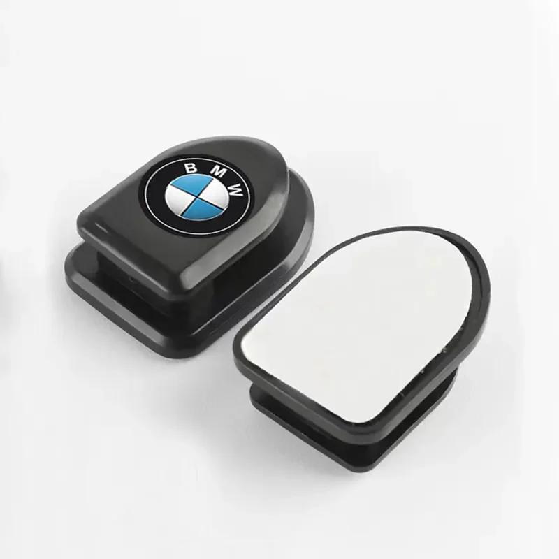 For BMW E46 E39 E90 E60 E36 F30 F10 E34 E30 Key Chain Car Interior Mini Metal Hook Car Logo Paste Freely Storage Bracket lcjh49
