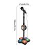 Children'S Microphone Toys With Cool Lighting And Music, Microphone Instrument Toys With Brackets