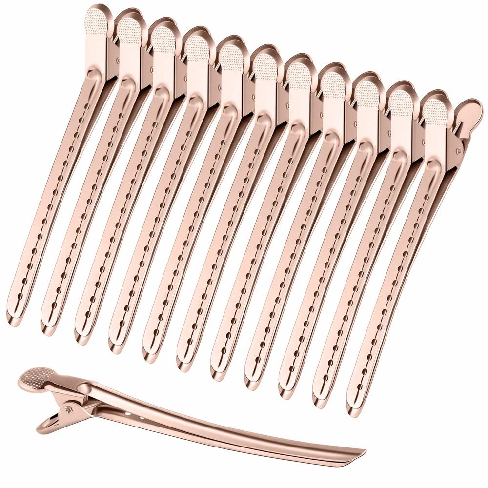 Metal Duckbill Clip Crocodile Curly Hairpin Barrettes Hairstyle Holder Fluffy Hair Root Salon Haircut Headwear Bobby Pin