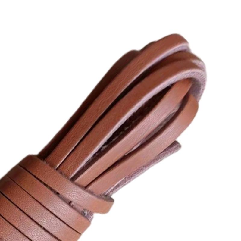 10.93 Yards 3mm Flache Lederschnur Lederband Lederkordel für Schmuckherstellung Halsketten Armbänder Schnürsenkel Basteln