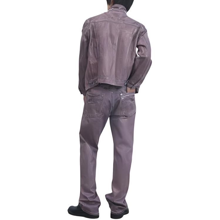 Levis Solid Color Button-Up Multi-Pocket Vintage Work Jacket Men Jacket 72334-0747