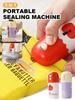 Electric Mini Heat Bag Sealing Machine Package Sealer Bags 3 In 1 Plastic Bag Sealing Machine Handheld Plastic Bag Heat Sealer