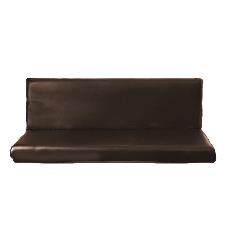 2026 Waterproof Sofa Bed Cover 100% Armrest-free Folding Sofa Cover All-inclusive Elastic Four-season PU Leather Sofa Cover