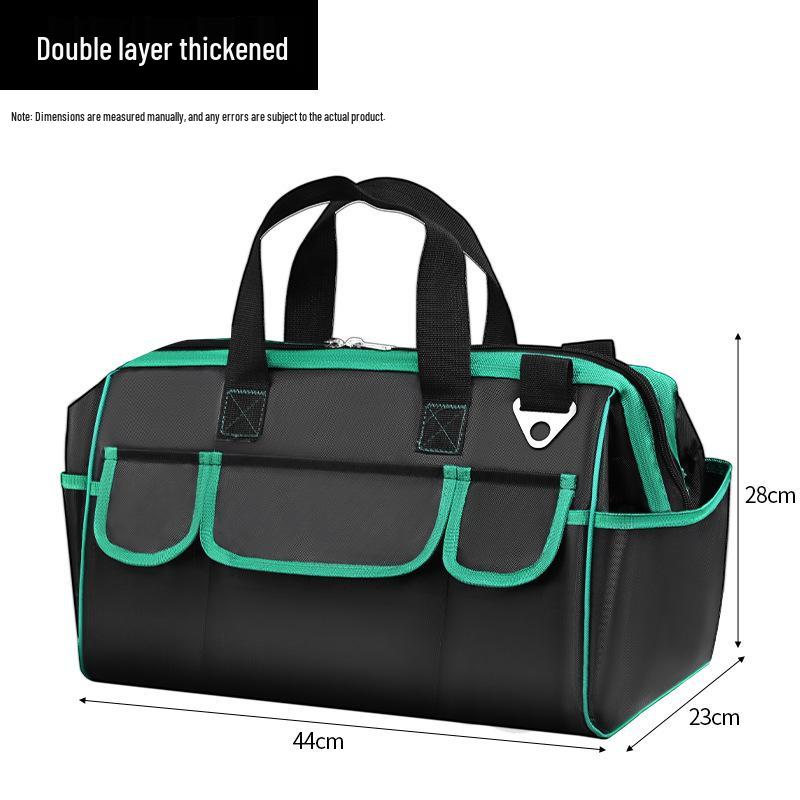 Durable Waterproof Tool Bag for Carpenter/Electrician - Portable, Thickened, Wear-Resistant, Multi-Functional Tote