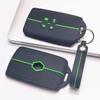 Key Case Cover for Renault Koleos Kadjar Megane Talisman Espace Captur Clio Scenic with Keychain Anti-Scratch Surface Shockproof Structure