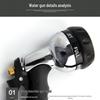 Electroplated High-Pressure Multifunctional Shower Head & Garden Watering Nozzle for Landscaping & Car Washing