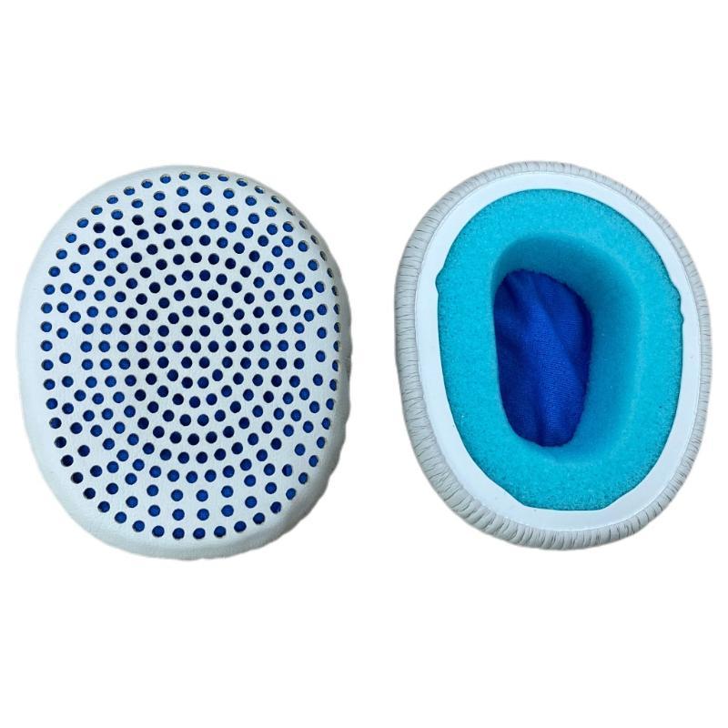 2Pcs Leather Ear Pads Sponge Soft Ear Cushion Replacement Earbuds Cover For Riff Wireless Headphones Accessories