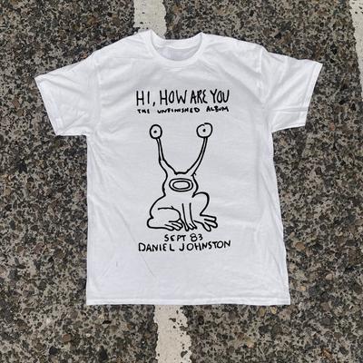 DANIEL JOHNSTON 'HI, HOW ARE YOU' VINTAGE WHITE T-SHIRT EN619 Unisex T-Shirt