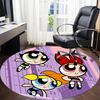 1pc Powerpuff Girls Office Round Area Rug, Under Office Chairs Bedroom Living Room Home Decor  A1022193