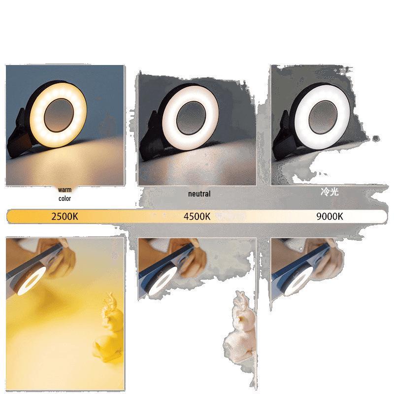 8Vloglite W36 Phone Fill Light for Live Broadcast, Beauty, Makeup, and Video Soft LED Lighting
