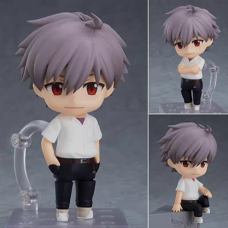 10cm Rebuild Of Evangelion Asuka Langley Shikinami En Rei Ayanami Ikari Shinji 1260 Nagisa Kaworu 1261 Figuur Speelgoed Pop Cadeaus