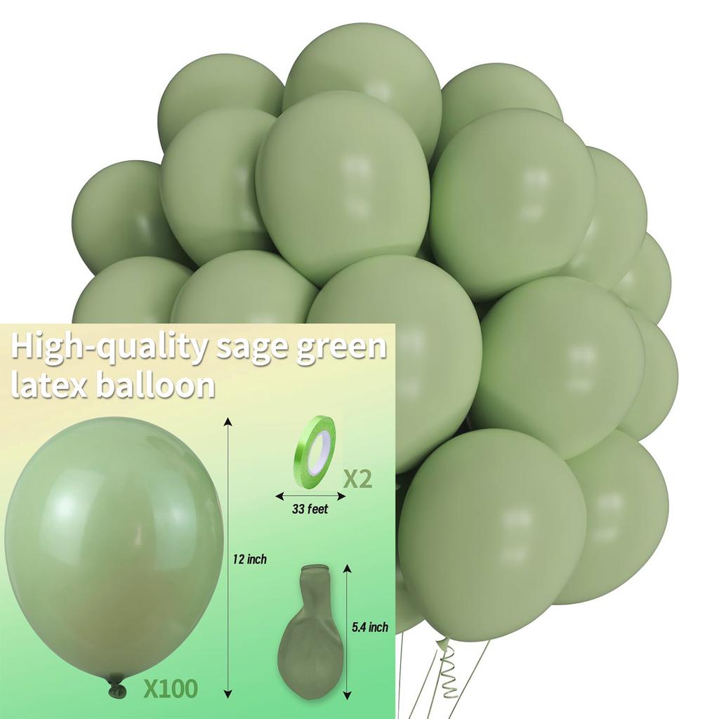 12inch 100pcs Multi-color Latex Balloon Set, Suitable for Weddings, Birthdays, Pop Parties, Bridal Showers, Family Gatherings