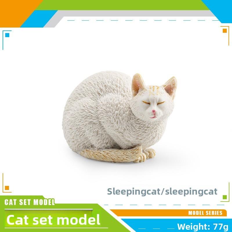 Maine Cat Ragdoll Coon Pvc Realistic Model Toys For Kids Learning And Decor Home