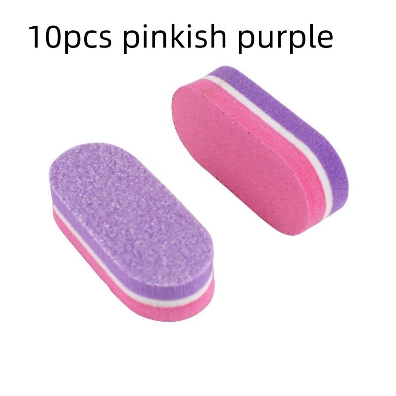 10/50/100pcs mix Nail Supplies Mini Nail Sponge Files Buffer Block Double Side Buffing Gel Nail Polish Manicure Tools Kit