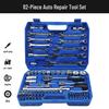 46-Piece Ratchet and Socket Wrench Set for Car and Motorcycle Repair