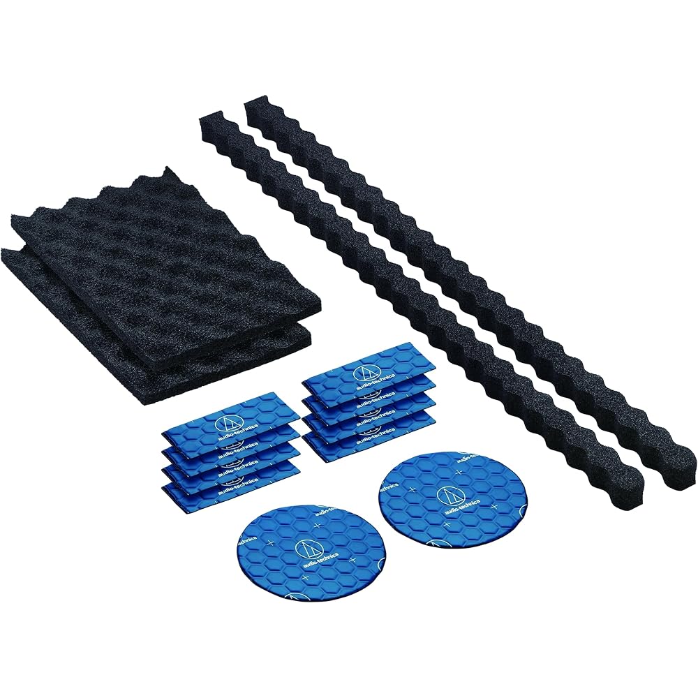 Audio-Technica AT-AQ474 Door Tuning Starter Kit Deadening Kit Damping Noise Absorbing Soundproof ...