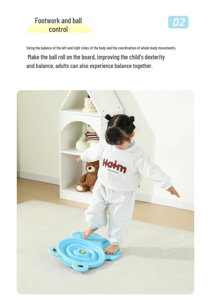 Egg-Shaped Snail Balance Board: Sensory Integration Toy for Kindergarten and Home