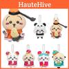 Usagi Chiikawa Little Bear China Hotel Series Cute Animal Plush Pendant Keyring