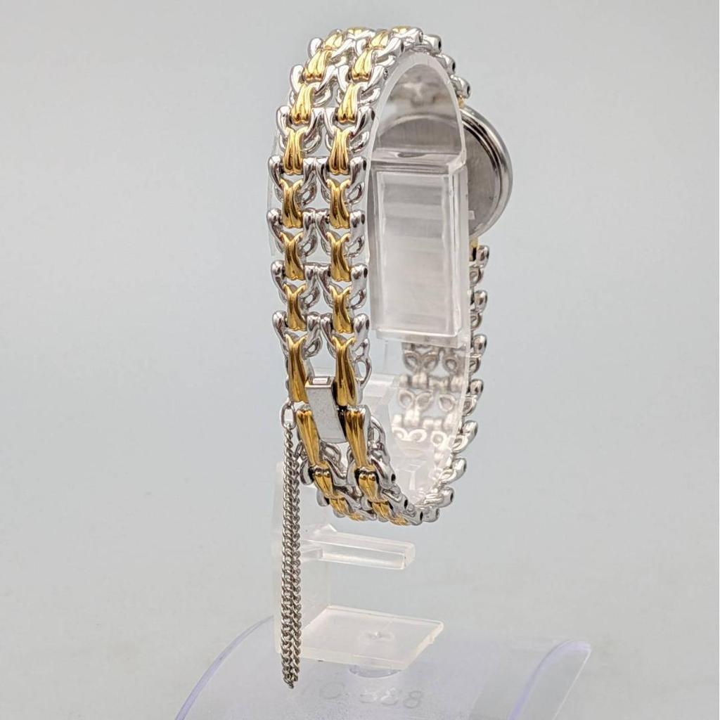 Used [Rare  Beautiful Item] Vintage Seiko Belfina Decorative Bracelet Patterned Dial