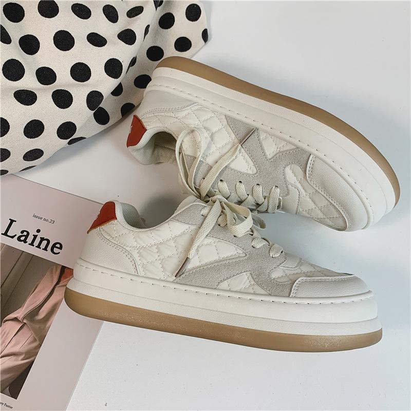 Designer Shoes for Women Winter Sneakers Skateboard White Wedges Vulcanize Shoes New Fashion Spring Comfort Platform Shoes Woman