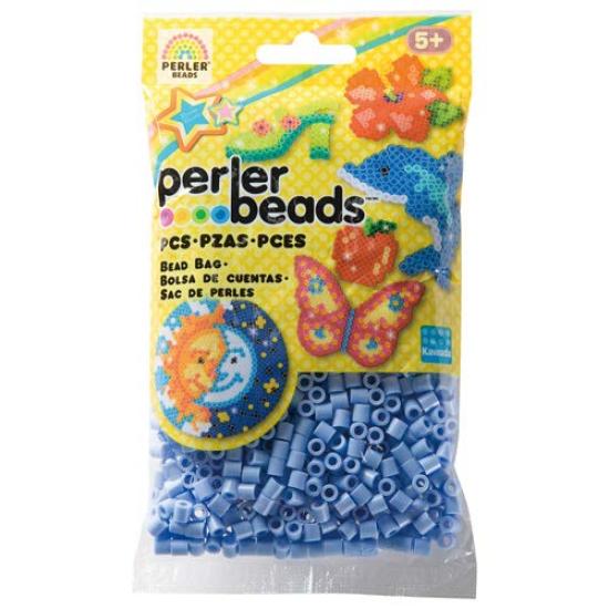 

Набор из 2 бусин Kawada Perler Single Color Blueberry [Синий]