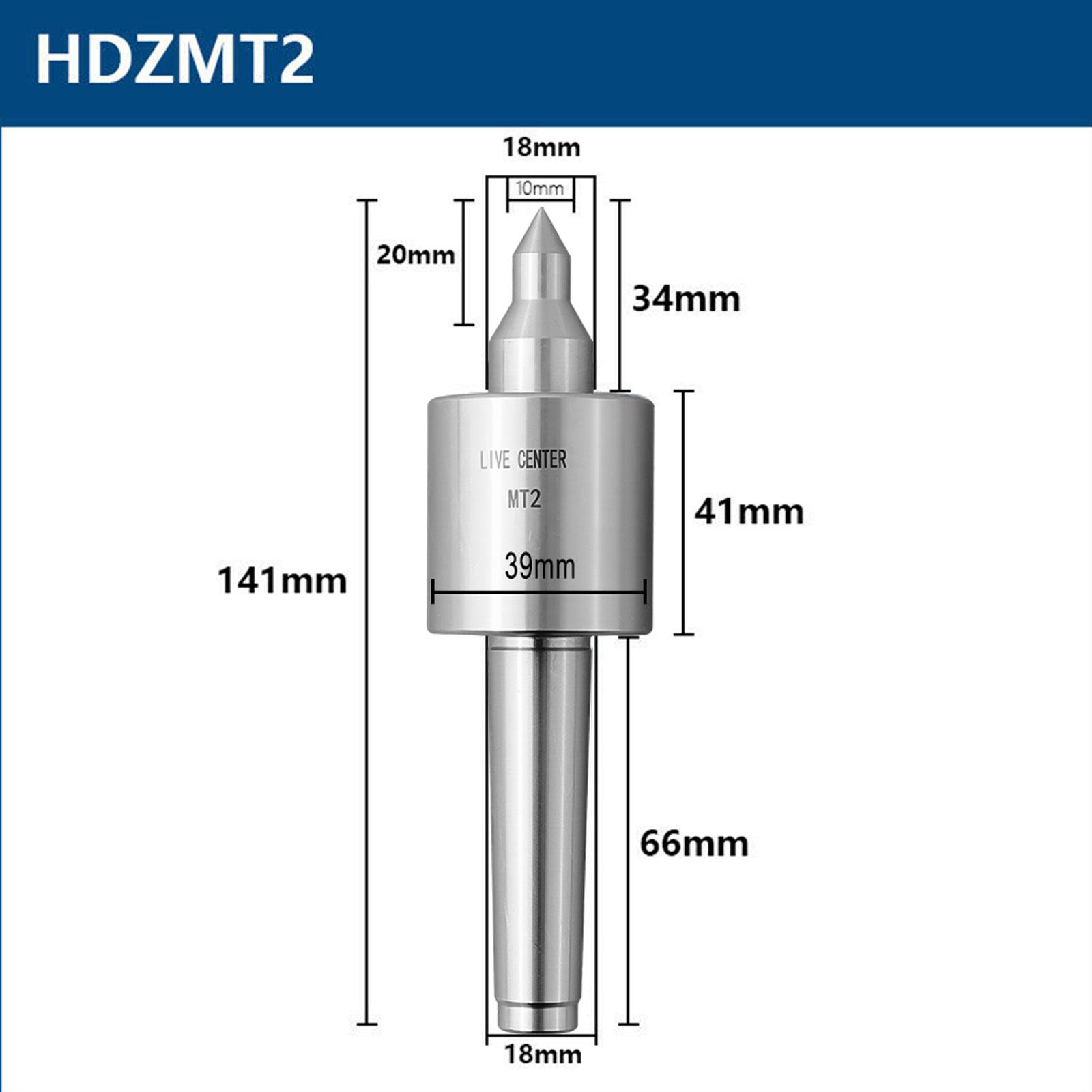 

Exquisite High Quality Practicall Center Taper Accessories High Precision Live Revolving Center Parts Tailstock Center MT2