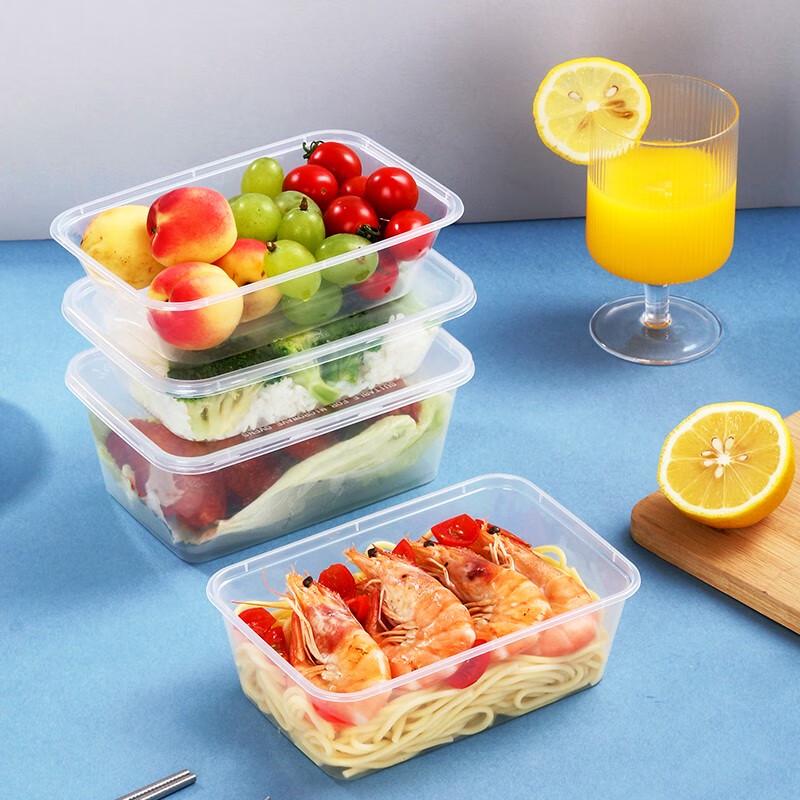 YOUAO Rectangular Disposable Meal Box