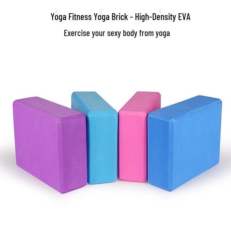 

EVA High-Density Yoga Brick - 120g Sports and Fitness Tool for Children s Dance and Exercise 23x15x7.5 cm чорний