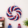 4th of Julys Wreath for Front Door Memorials Day Independences Day Decorations