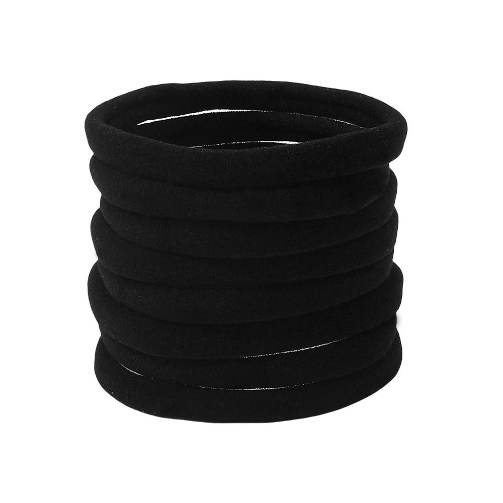 10/30 STÜCKE/Set Damen Mädchen Basic Haargummis Einfache Unifarben Elastisches Stirnband Haargummis Haarbänder Haarschmuck Pferdeschwanzhalter