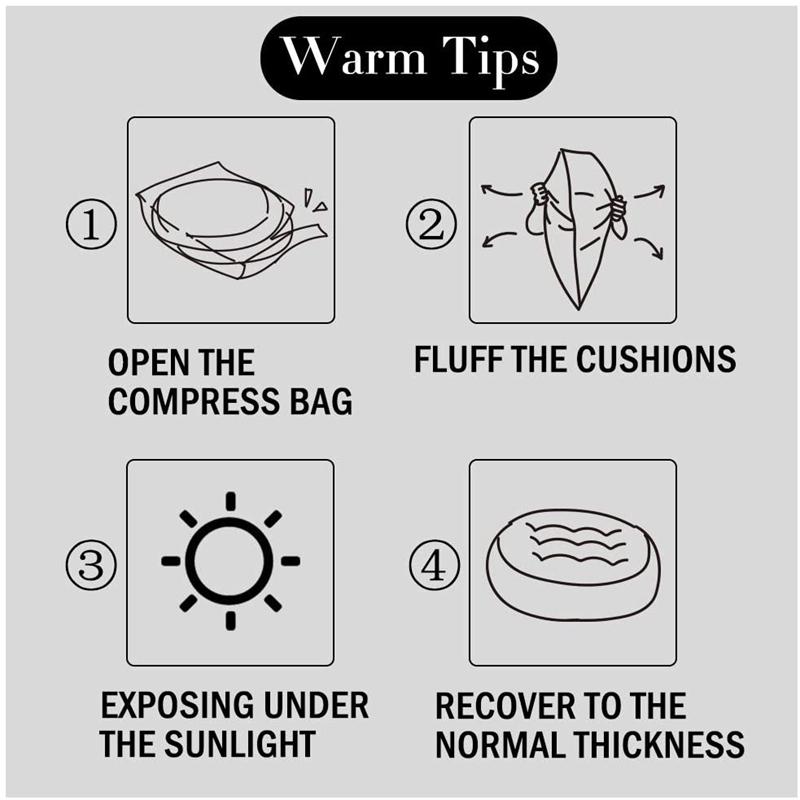 Stor Golvsitskudde Förtjockad Tatami Golvstol Sittkudde Tofsad Rund Fyrkantig Stor Kuddar Stolskudde Pall Puffar