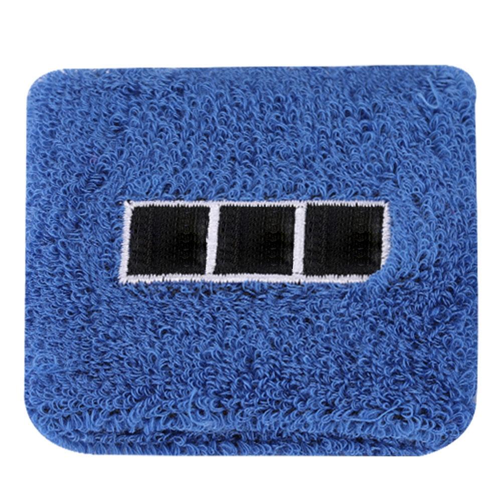 1 Pair of Car Reservoir Brake Clutch Oil Tank Cover Cap Sock Blue #2